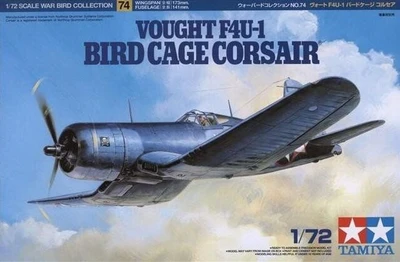 60774  авиация  Vought F4U1 Bird Cage Corsair (1:72) 2000000048543