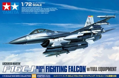 60788  авиация  F-16 CJ Fighting Falcon w/Full Equipment  (1:72) 2000000100159