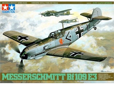 61050  авиация  Bf-109 E-3 (1:48) 4950344992430