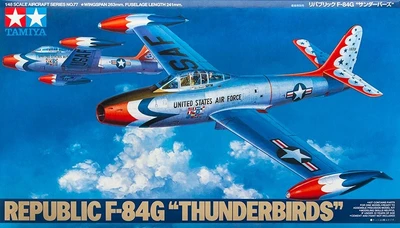 61077  авиация  Republic F-84G 'Thunderbirds'  (1:48) 2000000087986