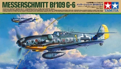 61117  авиация  Messerschmitt Bf 109 G-6  (1:48) 4950344611171