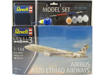 63968  авиация  Airbus A320 Etihad Airways MODEL SET  (1:144) 2000000154282