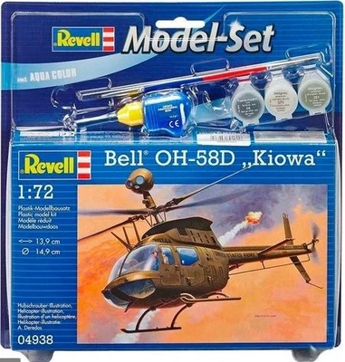 64938  авиация  Bell OH-58D Kiowa  (1:72) 4009803649382