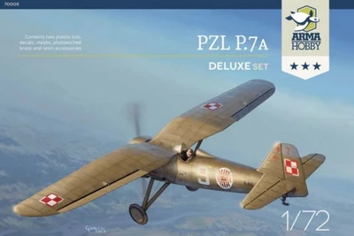 70005  авиация  PZL P.7A Deluxe Set  (1:72) 2000000182780