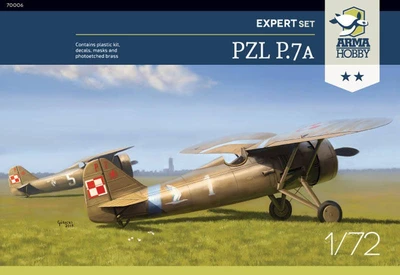 70006  авиация  PZL P.7a Expert Set  (1:72) 2000000171548