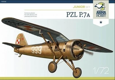 70008  авиация  PZL P.7a  (1:72) 5902734372864