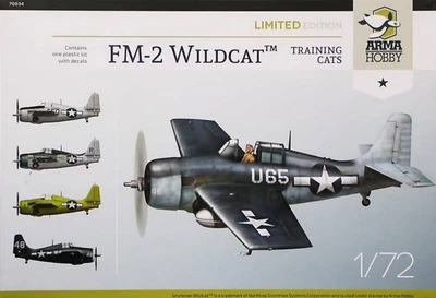 70034  авиация  FM-2 Wildcat "Training Cats"  (1:72) 5902734373274