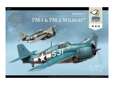 70050  авиация  FM-1 & FM-2 "Wildcat" Deluxe Set  (1:72) 5902734373342