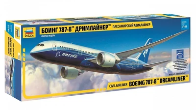 7008  авиация  Боинг 787-08 "Дримлайнер" (1:144) 4600327070081