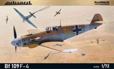 70155  авиация  Bf 109 F-4 ProfiPACK Edition  (1:72) 8591437580453