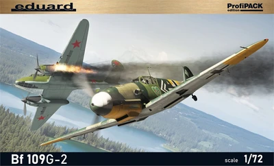 70156  авиация  Bf 109 G-2 ProfiPACK Edition  (1:72) 8591437586851
