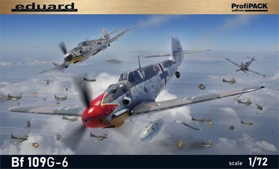 70159  авиация  Bf 109 G-6 ProfiPACK Edition  (1:72) 8591437589319