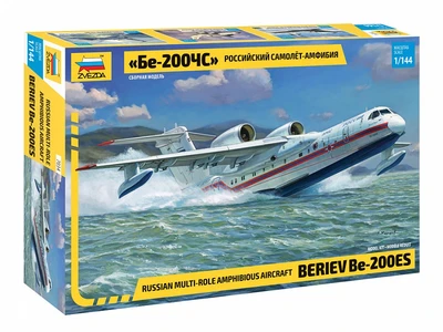 7034  авиация  Самолёт-амфибия Бе-200ЧС  (1:144) 4600327070340