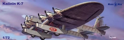 72-015  авиация  Kalinin K-7  (1:72) 4589913296855