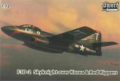 72094SE  авиация  F3D-2 Skyknight over Korea  (1:72) 8596444720946