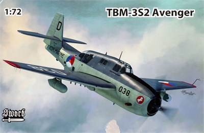 72131  авиация  TBM-3S2 Avenger  (1:72) 8596444721318