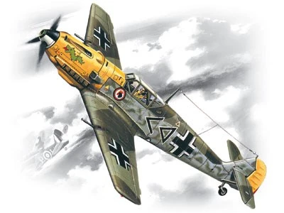 72132  авиация  Bf-109E-4 (1:72) 2000000003597