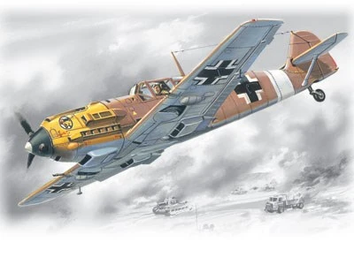 72133  авиация  Bf-109E-7/Trop (1:72) 2000000003603