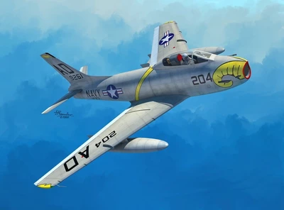 72139  авиация  North-American Fj-3/FJ-3M Fury  (1:72) 8596444721394