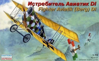 72165  авиация  Авиатик (Берг) Д-1 Истребитель 1-ая М.В. (1:72) 4620748781175