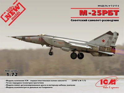 72172  авиация  M-25RBT Soviet Reconnaissance Plane (1:72) 2000000097756