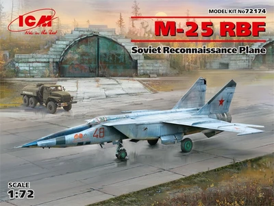 72174  авиация  M-25 RBF, Soviet Reconnaissance Plane  (1:72) 2000000103808