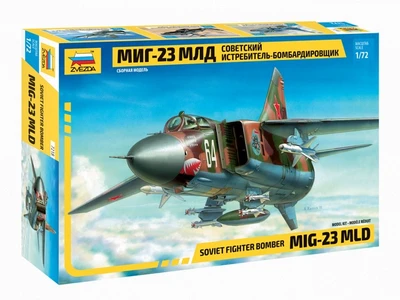 7218  авиация  МиГ-23МЛД (1:72) 4600327072184