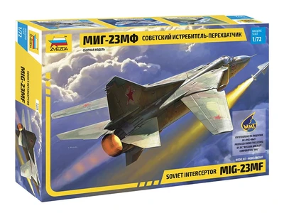 7225  авиация   Советский истребитель-перехватчик МиГ-23МФ  (1:72) 4600327072252