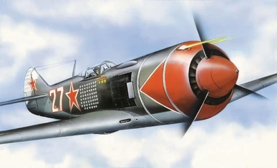 72283  авиация  Ла-7 (1:72) 2000000061252