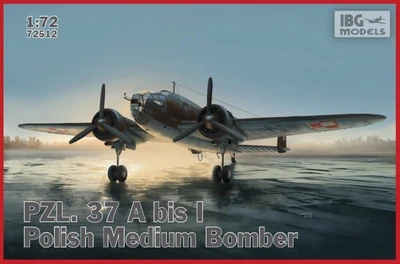 72512IBG  авиация  PZL.37A bis Los  (1:72) 2000000185323