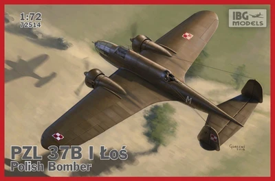 72514IBG  авиация  PZL.37B I Los  (1:72) 2000000185330
