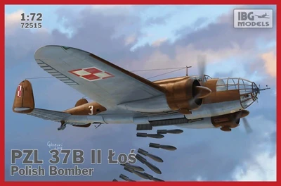 72515IBG  авиация  PZL.37B II Los  (1:72) 2000000185347