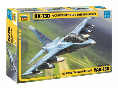 7307  авиация  ЯК-130  Российский учебно-боевой самолёт  (1:72) 4600327073075