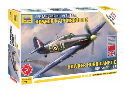 7322  авиация  Британский истребитель Хоукер Харрикейн IIC  (1:72) 4600327073228