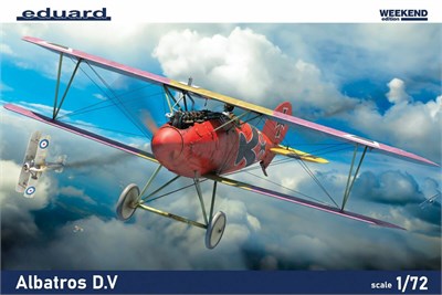 7406  авиация  Albatros D.V Weekend Edition  (1:72) 8591437558476