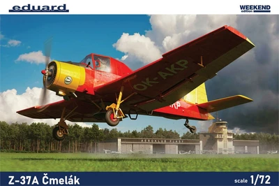 7456  авиация  Z-37A Čmelák Weekend edition  (1:72) 8591437556786