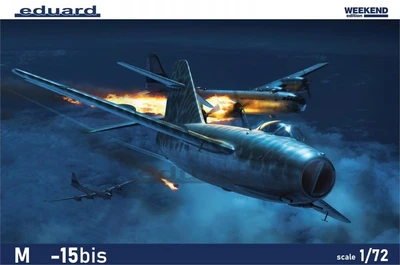 7461  авиация  M&G-15бис  (1:72) 8591437567188