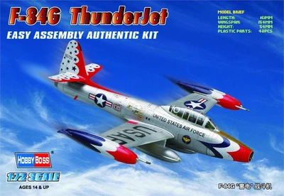 80247  авиация  F-84G Thunderjet  (1:72) 6939319202475