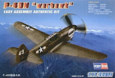 80252  авиация  P-40N "Warhawk"  (1:72) 6939319202529