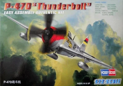 80257  авиация  P-47D "Thunderbolt"  (1:72) 6939319202574