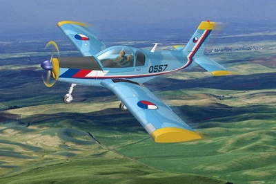 80282  авиация  Zlin Z-142 (1:72) 6939319202826