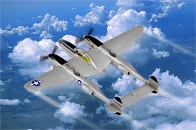 80284  авиация  P-38L-5-L0 Lightning (1:72) 6939319202840