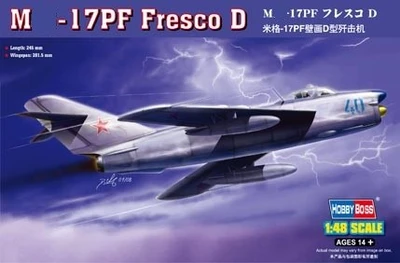 80336  авиация  M&G-17 PF "Fresco D"  (1:48) 6939319203366