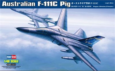 80349  авиация  Australian F-111C Pig  (1:48) 6939319203496