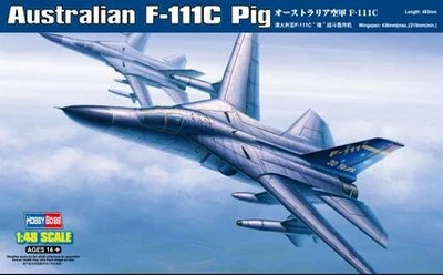 80349  авиация  Australian F-111C Pig  (1:48) 6939319203496