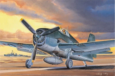 80359  авиация  F6F-3 Hellcat Late Version  (1:48) 6939319203595
