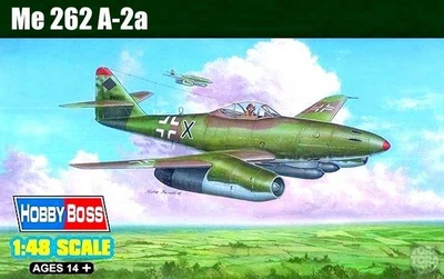 80376  авиация  Me 262 A-2a (1:48) 6939319203762