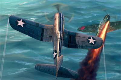 80382  авиация  F4U-1 Corsair Late Version  (1:48) 6939319203823