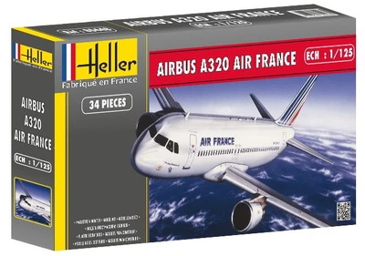 80448  авиация  Аэробус А320 AIR FRANCE (1:125) 3279510804485