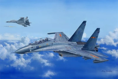 81714  авиация  ОКБ С-30MKK Flanker G  (1:48) 6939319217141